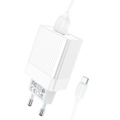 Мережевий зарядний пристрій Borofone BA47A Micro 1USB QC 3.0 18W (EU) white