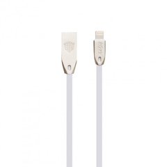 USB кабель Inkax CK-62 Lightning 2.1A 1m white