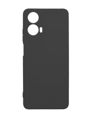 Силіконовий чохол WAVE Colorful для Motorola Moto G24 black Full Camera (TPU)