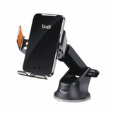 Фото товару Автотримач CM550B Budi Wireless Car Сharger Phone Holder 15W black