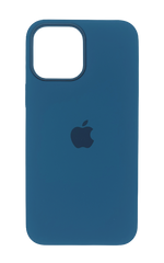 Силиконовый чехол with MagSafe для iPhone 13 Pro blue jay