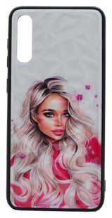 TPU+PC чохол Prisma Ladies для Samsung A50/A50s/A30s pink