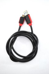 USB кабель 4YOU Niagara micro FC 2.4A black/red