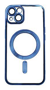 Чехол Metal Matte with MagSafe для iPhone 13 midnight blue Full Camera