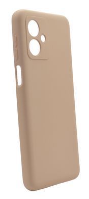 Силіконовий чохол Full Soft для Motorola G54 pink sand Full Camera