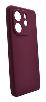 Силіконовий чохол WAVE Full Cover для Xiaomi Redmi Note 14 4G plum Full Camera