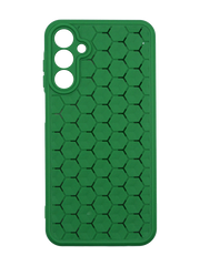 Чехол TPU Honeycomb для Samsung A55 cyprus green Full Camera