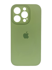 Силіконовий чохол Full Cover для iPhone 14 Pro green Full Camera