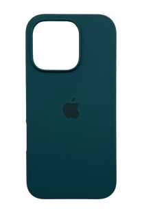 Силіконовий чохол Full Cover для iPhone 16 Pro Max steel blue