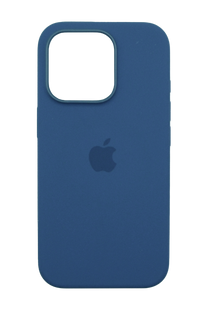 Силіконовий чохол with MagSafe для iPhone 16 Pro denim 1:1 Smart animation з кнопкою