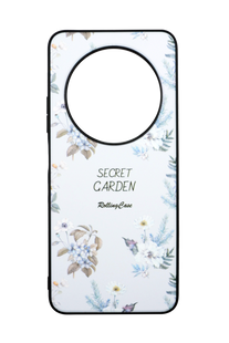 TPU+PC чохол Secret Garden для Xiaomi Redmi 14C/Poco С75 white