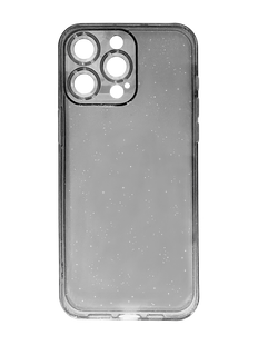 TPU чохол Nova для iPhone 15 Pro Max black clear Full Camera