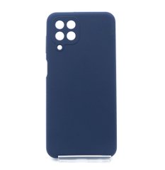 Силіконовий чохол Full Cover для Samsung M33 5G dark blue Full Camera без logo