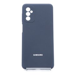 Силіконовий чохол Full Cover для Samsung M52 midnight blue Full Camera