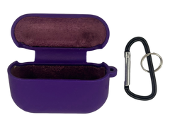 Чохол for AirPods Pro 2 силіконовий ultra violet з мікрофіброю