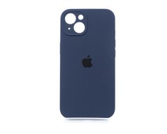 Силіконовий чохол Full Cover для iPhone 13 midnight blue Full Camera