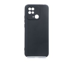 Силіконовий чохол Soft Feel для Xiaomi Redmi 10C Epik Black TPU Full Camera black