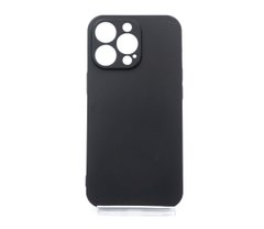 Силіконовий чохол Soft Feel для iPhone 13 Pro Epik Black TPU Full Сamera