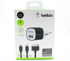 Сетевое зарядное устройство Belkin F8J017E iPhone 5S Черное