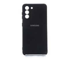 Силіконовий чохол Full Cover для Samsung S21 black My color Full Camera