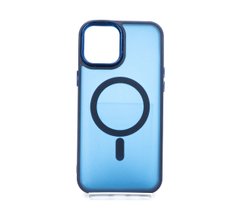 Чохол TPU+PC Space Magnetic Color with Magsafe для iPhone 12 Pro Max dark blue