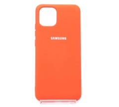 Силіконовий чохол Full Cover для Samsung A03 2021 red