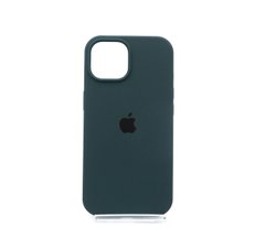 Силіконовий чохол Full Cover для iPhone 15 forest green