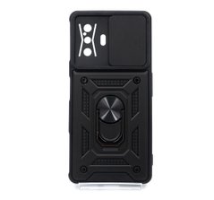Чохол Camshield Serge Ring for Magnet для Xiaomi Poco F4 GT black протиударний