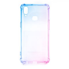 Силиконовый чехол WAVE Shine для Samsung A10s blue/pink