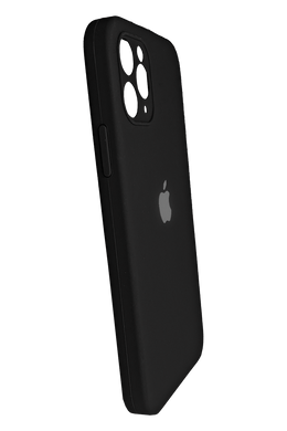 Силиконовый чехол Full Cover для iPhone 11 Pro Max black Full Camera