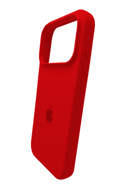 Силиконовый чехол Full Cover для iPhone 17 Pro red
