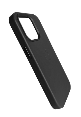 Чохол Leather with Magsafe для iPhone 12 mini black