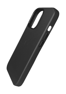 Чохол Leather with Magsafe для iPhone 12 mini black