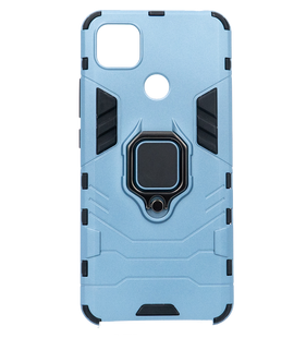 Чохол Transformer Ring for Magnet для Xiaomi Redmi 9C grey протиударний