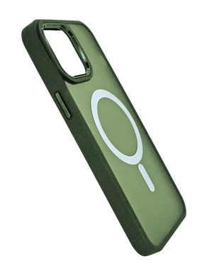 Чохол MATTE GUARD MagSafe для iPhone 14 dark green