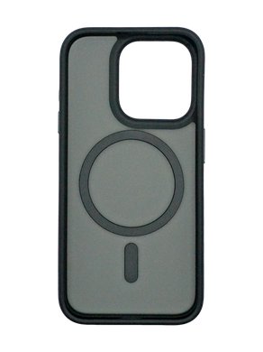 Чохол TPU+PC Metal Buttons with MagSafe для iPhone 14 Pro Max black
