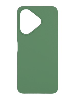 Силіконовий чохол Full Cover для Xiaomi Redmi 13 4G dark green без logo