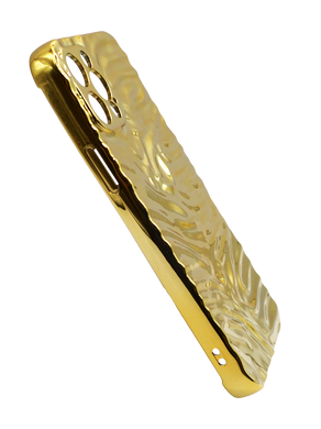 Силиконовый чехол WAVE Ocean для iPhone 12 Pro gold Full camera