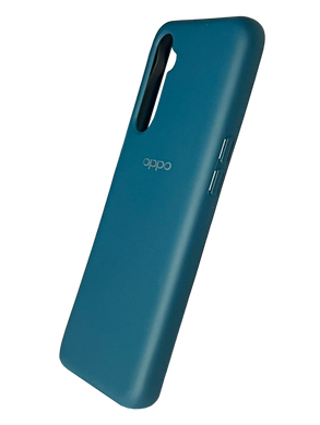 Силіконовий чохол Full Cover для OPPO Realme 6 blue cobalt Protective (A)