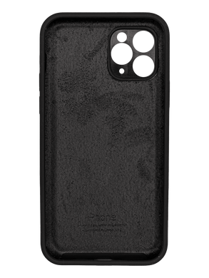 Силиконовый чехол Full Cover для iPhone 11 Pro Max black Full Camera