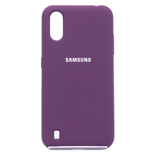 Силіконовий чохол Full Cover для Samsung A01 grape