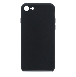 Силиконовый чехол Soft feel для iPhone 7/8/SE black