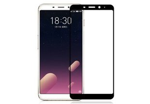 Защитное 2.5D стекло Glass Люкс для Meizu M6s f/s white