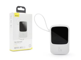 Power Bank Baseus Baseus PPQD-A Q Pow With Type-C Cable 3A 10000mAh white