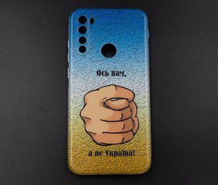 Силиконовый чехол MyPrint для Xiaomi Redmi Note 8T Дуля, clear, Full Camera