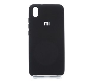 Силиконовый чехол Full Cover для Xiaomi Redmi 7A black