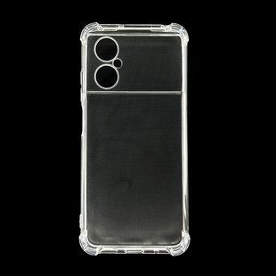 Чехол (TPU) Getman Ease logo для Xiaomi Redmi Note 11R clear с усиленными углами