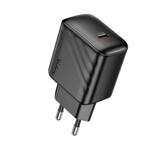 Сетевое зарядное устройство Hoco CS24A 1USB-C PD/QC 25W black