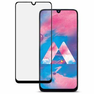 Захисне 2.5D скло Full Coverage для Samsung A02 black Glasscove