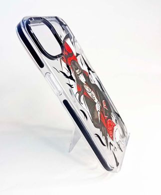 Чохол TPU+PC Anime legends Clear with MagSafe для iPhone 13/14 itachi black